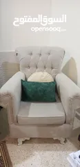  3 كنب للبيع شبه حديد استعمال بسيط جدا