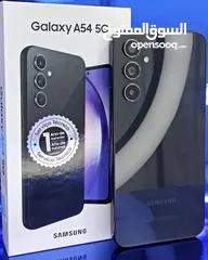  7 جهاز مستعمل ايام Samsung A54 5G رام 16 جيجا 256 أغراضة والكرتونه الأصلية متوفر توصيل بجلاتين