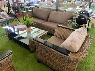  22 اجمل واروع اثاث منزلي من رتان والخبزران وأثاث معدنية ومرجيح وبنك بانك