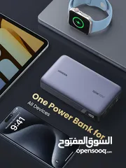  5 باور بانك يوجرين UGREEN POWER BANK  شحن فائق السرعة 100 واط بسعة 20000mAh
