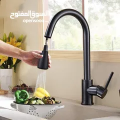  5 حنفية مجلى سحاب بقاعدة نحاس قوية – ديكور وجودة في آن واحد! 3 ألوان عصرية، سهل التركيب، ومتانة تدوم –