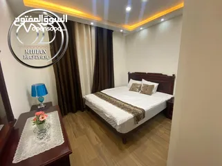  10 شقة مفروشة للايجار السابع قرب مشاوي عمان بمساحات مختلفة 80م وأسعار مناسبة