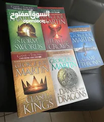  2 للبيع كتب Games of thrones