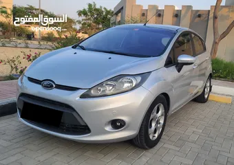  1 FORD FIESTA 2012 , GCC , FULLY AUTOMATIC , GOOD CONDITION