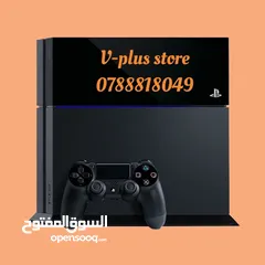  6 Ps4 fat بلاي ستيشن فور فات  بلايستيشن 4 فات مكفول لمدة سنة