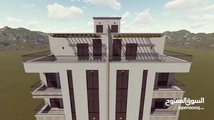  3 اسكانات للبيع(شقق)