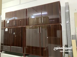  3 خزانة مطبخ ألمنيوم صناعة وبيع جديدة Aluminum kitchen cabinet new make and sale