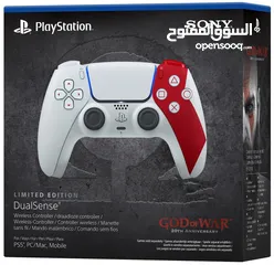  7 يد تحكم بلايستيشن 5 إصدار خاص God of War – تصميم حصري وأداء عالي