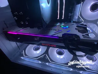  5 كرت rt 6800 xt nitro+ 16 gb   اعلى نسخه من الكرت ك سرعه core  كرت rt 6800 xt nitro+ 16 gb