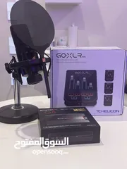  1 للبيع مكسر golxr مع كرت صوت ومايك احترافي