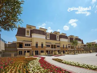  15 اس فيلا كورنر 212م للبيع فى كمبوند سراي المستقبل سيتي بخصم 120% لزيادة المقدم Sarai New Cairo