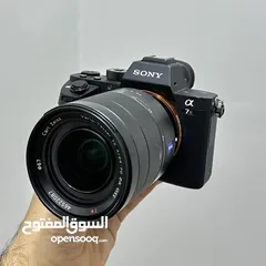  1 سوني A7 Rii مع عدسه 24-70 f4  ZEISS