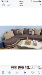 2 طقم موريس مع طاولة وسط