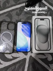  7 ايفون 15 256 وكالة 91%بطارية