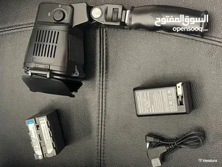  2 كشاف ليد لتصوير الفيديو  متعدد الاستخدام