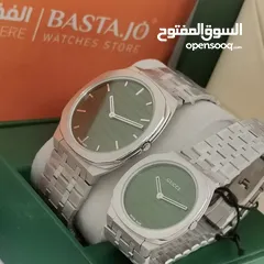  2 الساعة التريند جوتشي ... الرفيعة ... بسمك كريدت كارد ..... نسخة عالية الجودة .... ،،A7+  متوفرة الان