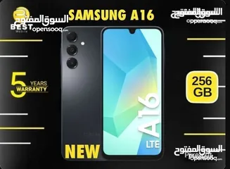  1 متوفر الأن بسعر مميز سامسونج اي 16 // samsung A16 256G 16G Ram new
