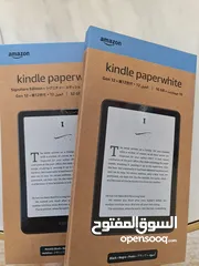  1 لحق عرووض العيد Kindle Paperwhite 12th gen اخر موديل 2024 جديد ومكفول 7 انش لحق العرووض  شامل توصيل