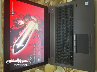  2 Hp zbook 15 g3 نضيف جدا