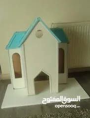  3 Frozen theme cat castle قلعة قطط  Handmade صناعة يدوية  For Indoor & Outdoor use داخل او خارج المنزل