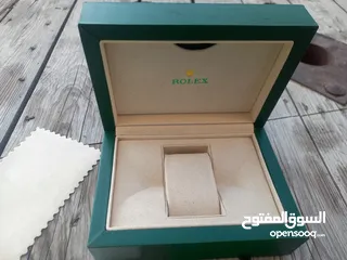  5 ROLEX BOX  &BREITLING