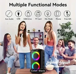  4 سبيكر مع مايكروفون