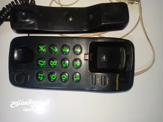  13 تليفونات ارضي ولا سلكي مستعمل بانسونيك الكتل ونوعيات ثانيه