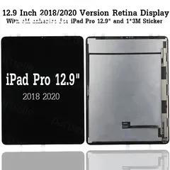  2 شاشة أيباد برو 12,9 انش ، اصدارات 2018/2019/2020 IPAD Pro 12,9 LCD