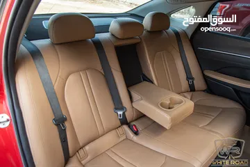  3 Hyundai Sonata 2021 Hybrid  السيارة وارد و صيانة الشركة و قطعت مسافة 125,000 كم فقط
