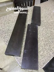 3 طاوله تلفزيون مع رفوفها للبيع