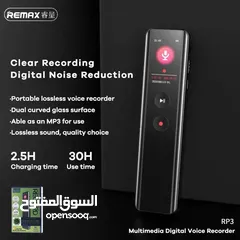  3 Remax RP3 Multimedia Digital Voice Recorder مسجل صوت ريماكس محمول 16 جيجا