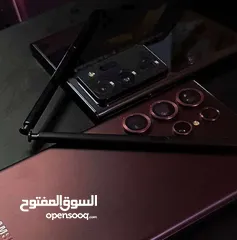  2 S22 الترا  شرق اوسط وامريكي بذاكر 256 بدبل شريحه والكترونيه و 128 بتك شريحه والكترونيه الوان اسود وب