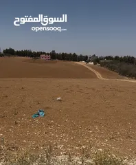  8 قطعة ارض زراعي وتصلح سكني داخل التنظيم قوشان مستقل مساحه 7557 متر مربع في مأدبا (ذيبان) واجهة 32 متر