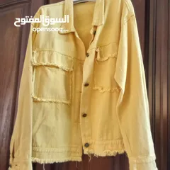  3 قمصان ستاتي قماش كتان بحاله ممتازه مع بلاطين جينز كلهم بسعر 10 دنانير