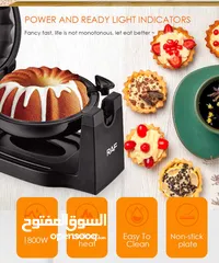  4 قالب كيك  جاتو  صانع الكيك  الكهربائي بمذاق  مميز   و شهي