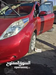  4 نيسان ليف 2015 فحص السياره 7 بار مدخلين للشحن استخدام شخصي وارد امريكي
