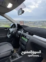  18 سكودا رابيد موديل 2015 ديزل اصل برايفت يد ثانية محرك 1600 جير عادي