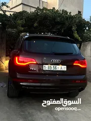  1 اودي كيو7 بنزين 3سوبر شارجر موديل 2011فل الفل كل شي كهربه تسكير +فتح عرموت