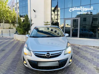 8 اوبل كورسا 2014  اصل اوتماتك بنزين ماتور 1400 بوضعية فوق الممتازة الله يبارك لصاحب النصيب..