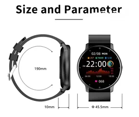  23 الساعة الذكية ZL01D smartwatch الاصلية والمشهورة في موقع امازون بسعر حصري ومنافس