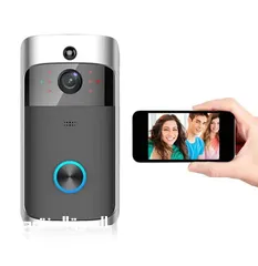  24 جرس الفيديو الاصلي V5 Doorbell  بتقنية WIFI  للرد عن بعد