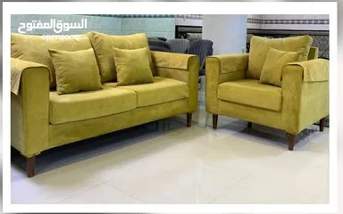  2 كنب مستعمل بحالة ممتازة