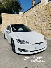  2 تيسلا موديل S 100D موديل 2018 بانوراما متحركة ، السيارة بحالة الوكالة Tesla Model S100D