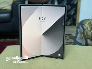  5 سامسونك كلكسي 512GB Z Fold 6 للبيع انتبه 512 مو أقل هاتف وتاب بنفس الوقت من شركة سامسونك فلاكشب.