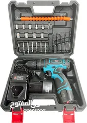  2 مثقاب كهربائي لاسلكي نيو باور من بوس 18 فولت مع بطاريتين 25+ عزم دوران BOSS NEO POWER - 18V CORDLESS