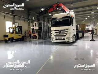  11 خدمة تأجير رافعات شوكية مع سائق او بدون خدمة تنزيل جميع انواع البضائع تحت اشراف كادر مخصص