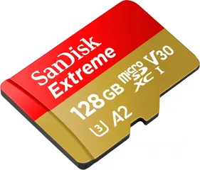  6 بطاقة ذاكره 128 جيجا سانديسك اكستريم اصليه SanDisk 256GB Extreme