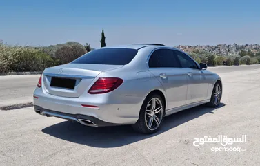  5 Mercedes Benz E200- 2017-  AMG Full Full ++ بحالة الوكالة من جميعة