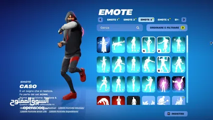  25 حساب فورت نايت يحتوي على سكن الآيكونك الحساب قابل للربط على جميع المنصات إكسبوكس، بلايستيشن، نينتندو