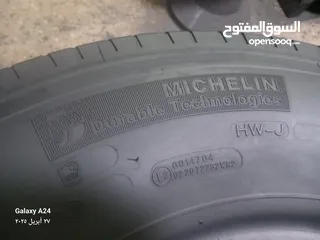  10 القياس 16 750 ميشلان إطار غني عن التعريف مواصفات عاليه وخاصه دبل قومه دبل ستيل 14 راقه استعمال بسيط